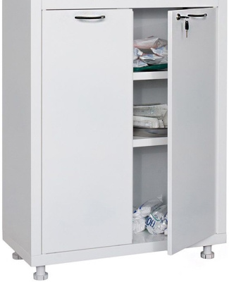 Шкаф медицинский металлический Hilfe МД 2 1780/SS